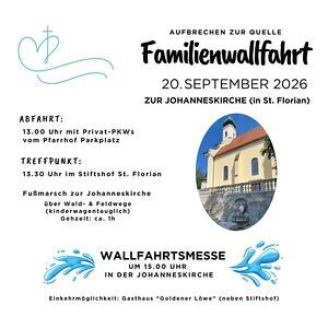 Familienwallfahrt / Pfarre Sindelburg